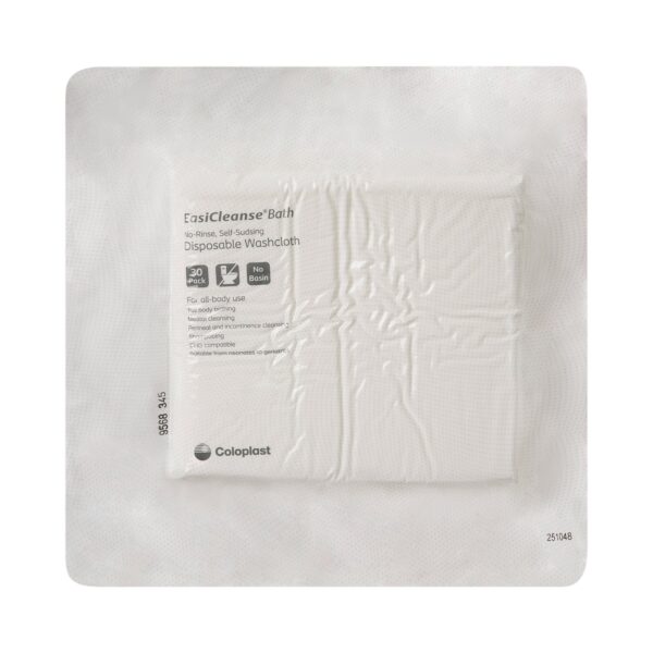 Bedside-Care EasiCleanse No-Rinse Bath Wipes, 30-Pack - Gentle, Scented Personal Hygiene Solution from Denmark - Image 2