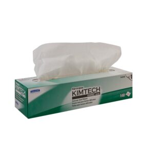 Kimtech Science™ Kimwipes™ Delicate Task Wipes, 14.7 x 16.6 Inches, 1-Ply Disposable Tissue - 140 Wipes per Box