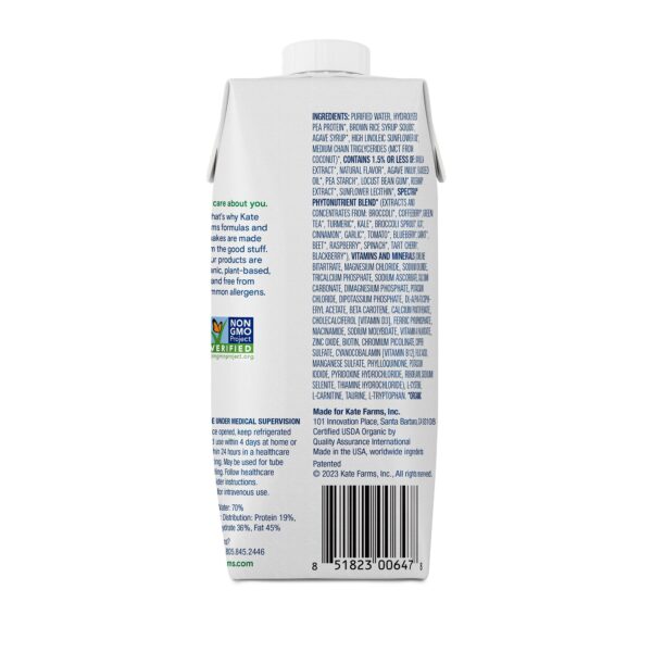 Kate Farms Peptide 1.5 Vanilla | 11 oz Liquid Nutritional Supplement for All Ages - Image 2