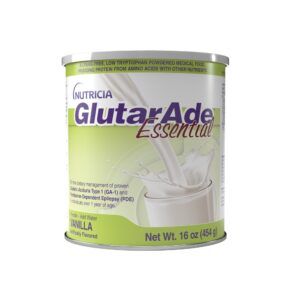 GlutarAde Essential GA-1 DM Vanilla Can 16 oz * Oral Supplement for GA-1 Condition