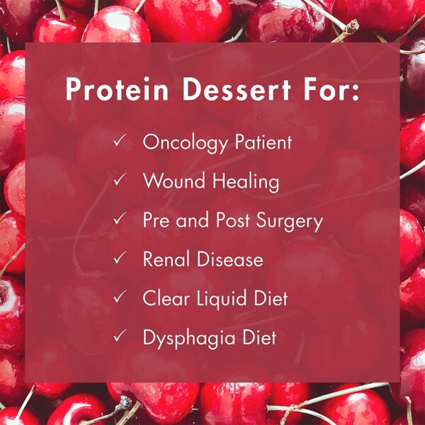 Gelatein? Plus Cherry High Protein Gelatin, 4 oz Cup * Nutritional Oral Supplement by Gelatein? Plus - Image 4