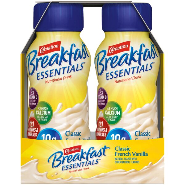 Carnation Breakfast Essentials Vanilla Nutritional Drink, 8 oz * Ready-to-Drink Protein Supplement by Carnation - Image 7