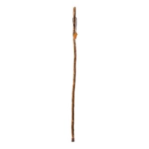 Brazos* Ironwood Rustic Walking Stick, 48-Inch Height * Durable American Hornbeam Cane with Traditional Handle and Secure Grip