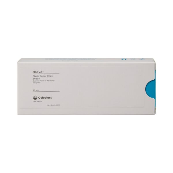 Coloplast Brava Elastic Ostomy Barrier Strips - Straight, 20 Pack - Image 4