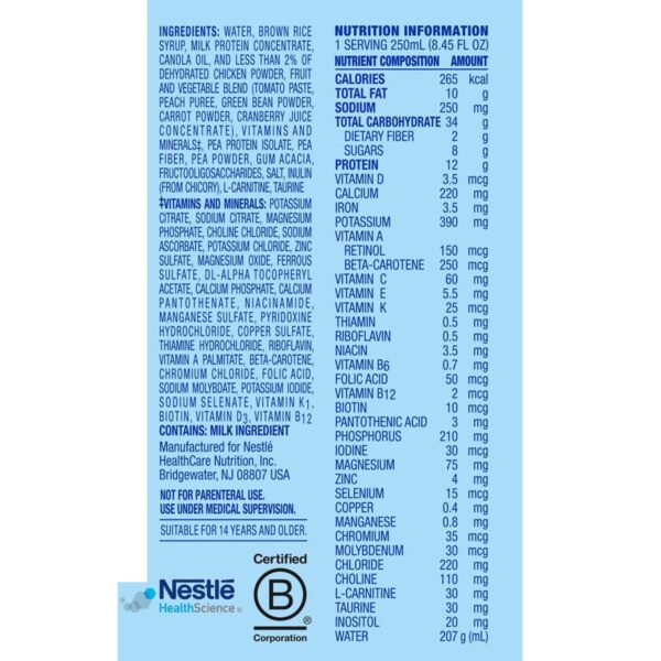 Compleat? Original Nutritionally Complete Tube Feeding Formula - 8.45 oz, 24 Pack - Image 3