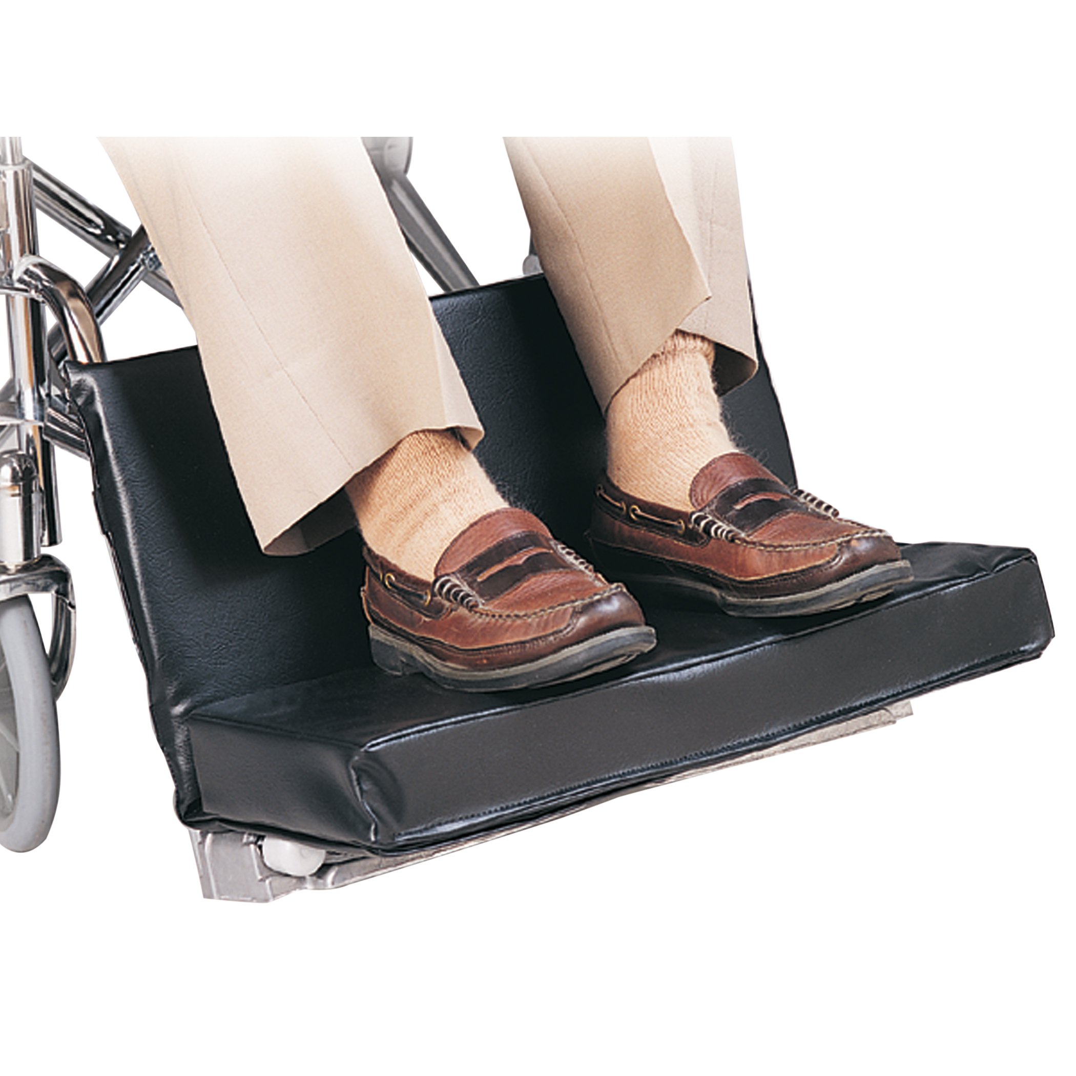 SkiL-Care* Foot Extender for 20-22 Inch Wheelchairs - 3 ft Pad with Cushioned Support and Secure Straps