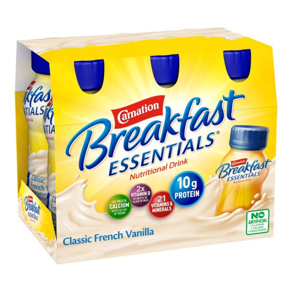 Carnation Breakfast Essentials? Vanilla Nutritional Drink - 8 oz Bottle (24 Pack) - Image 6