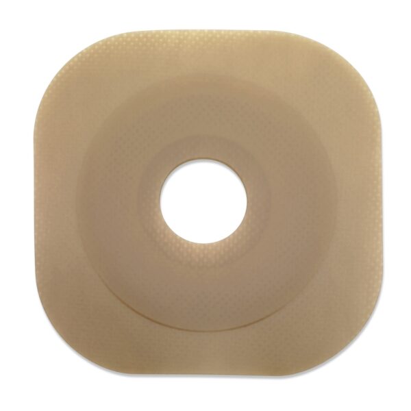 New Image™ Flextend™ Flat Ostomy Barrier with 1¼ Inch Opening, 44 mm Flange, Hydrocolloid Material - Image 3