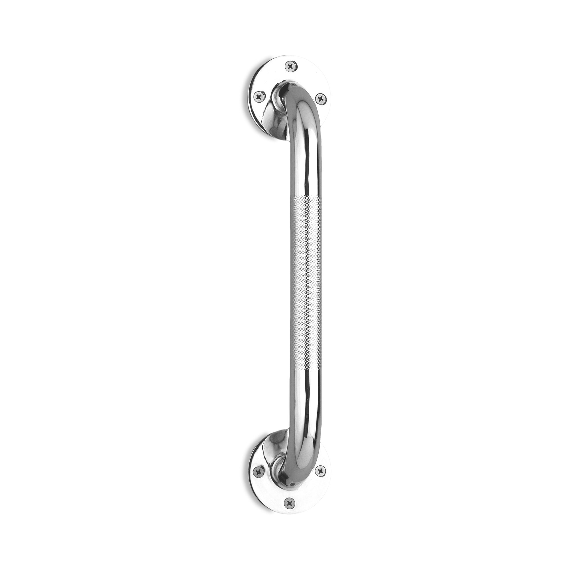 McKesson 8024CH-R Chrome 24-Inch Wall Mount Grab Bar for Safety and Ambulatory Equipment