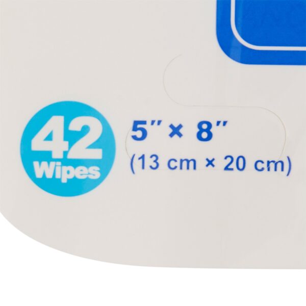 Dynarex Scented Flushable Wipes in Soft Pack – 5 x 8 Inches, Aloe & Lanolin Formula - Image 4