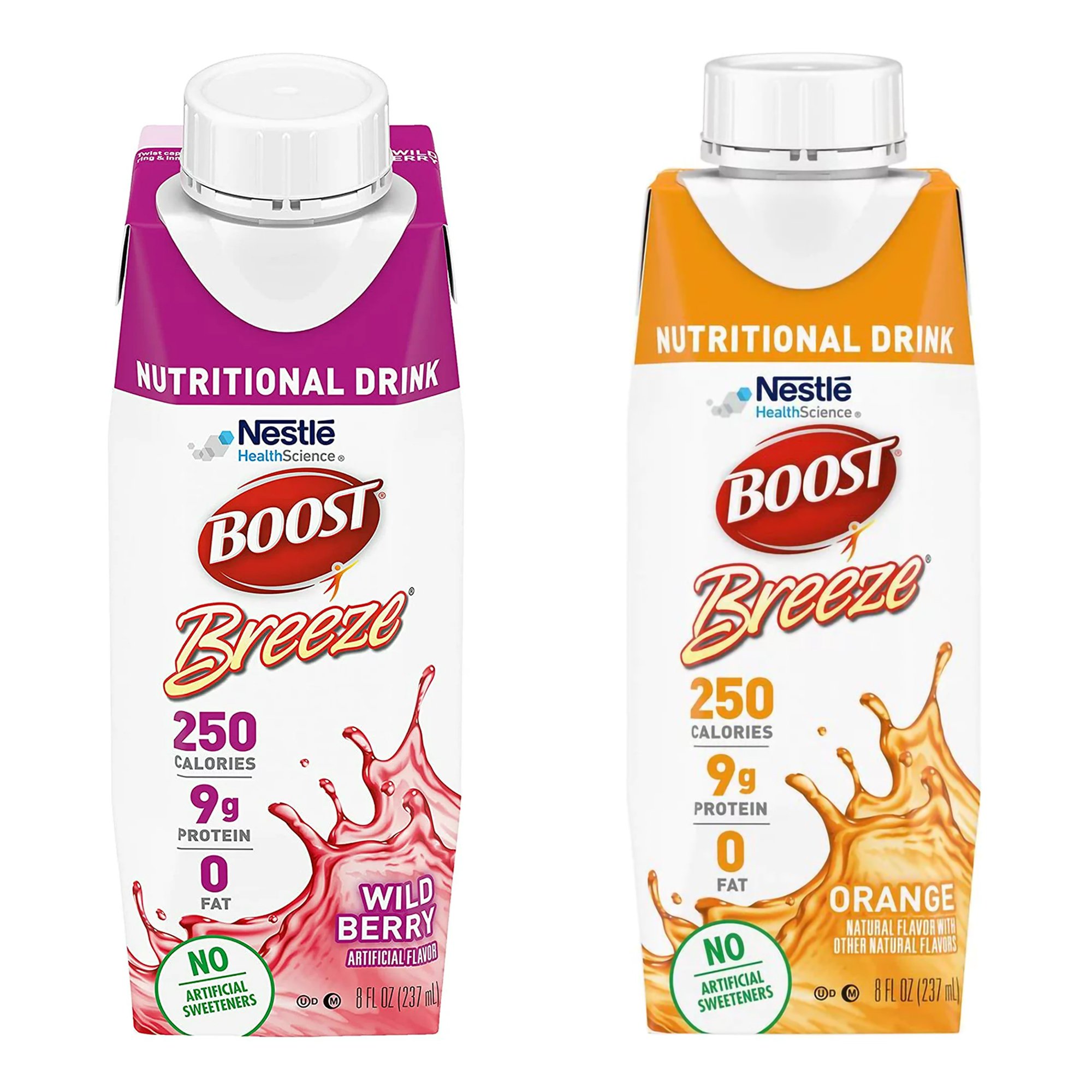 Boost Breeze Variety Pack - 8 oz Nutritional Drink by Boost, Supports Wound Healing & Malnutrition