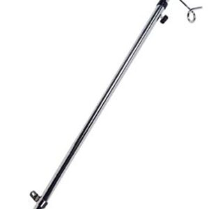 Drive* Telescoping Steel IV Pole for Wheelchairs - 41.5 Inch Adjustable Support