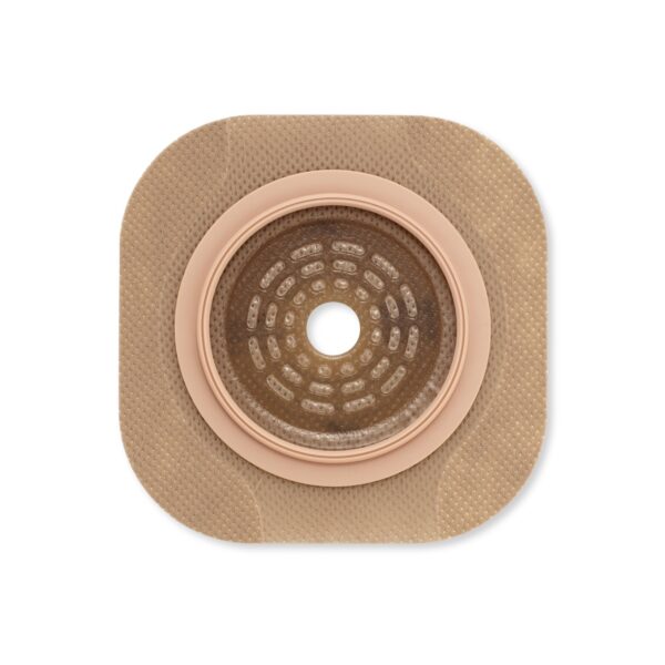New Image Flat CeraPlus Ostomy Barrier with 1-1/2 Inch Opening and 2-1/4 Inch Flange - Image 2
