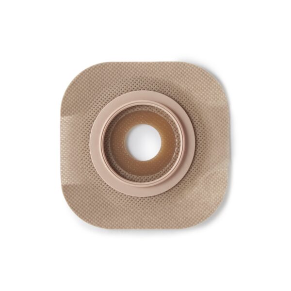 New Image™ Flextend™ Flat Ostomy Barrier with Floating Flange, 44mm, Green, 7/8 Inch Opening - Image 3