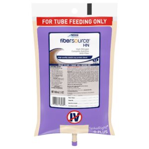 Fibersource? HN Tube Feeding Formula - 33.8 oz. Ready-to-Hang Bag by Nestle