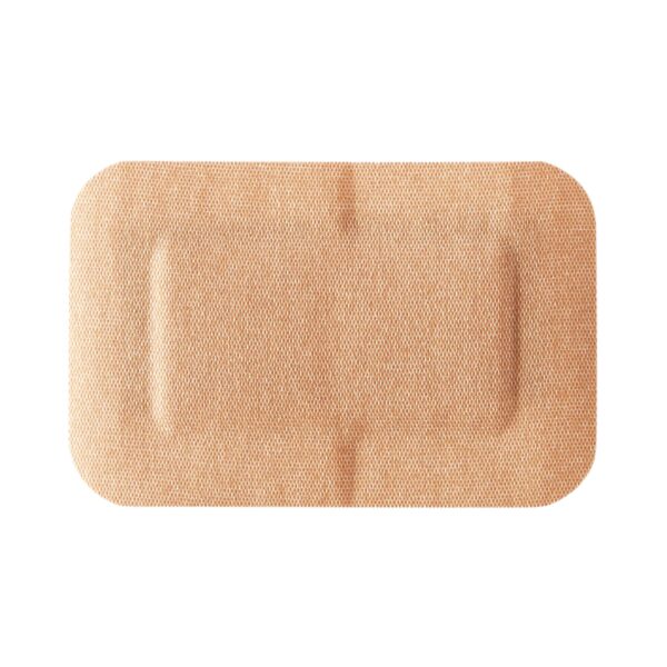 McKesson Tan Adhesive Bandage, 2 x 3 Inch - Durable Fabric Wound Care Strip - Image 4