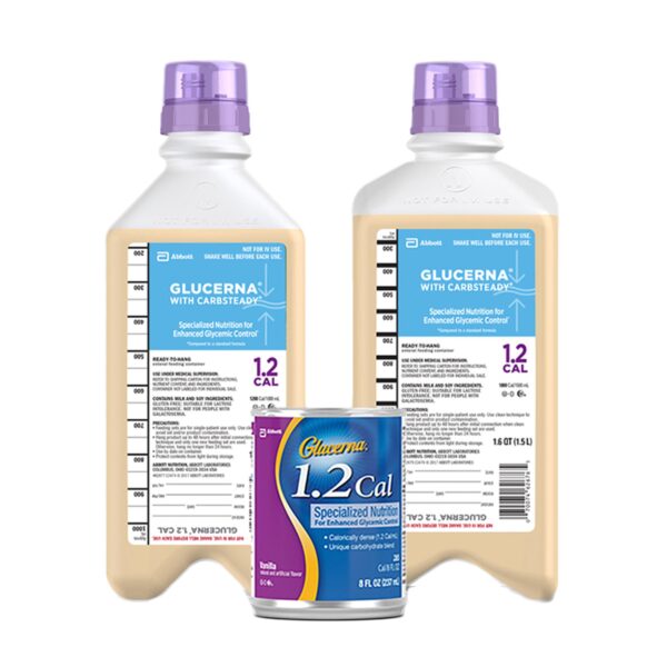 Glucerna? 1.2 Calorie Tube Feeding Formula by Abbott, 33.8 oz Bottles - Image 2