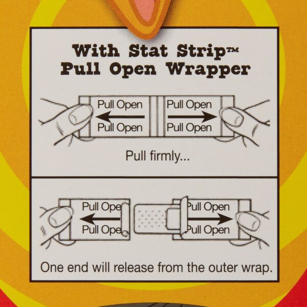 Looney Tunes* Stat Strip? Adhesive Bandage, 3/4 x 3 Inch - Kid-Friendly Design for Gentle Skin Protection - Image 4