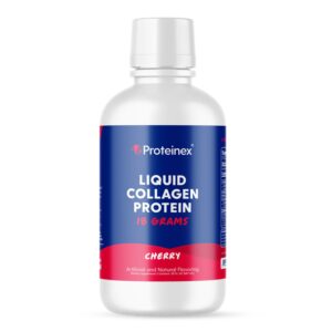 Proteinex? 18 Cherry Liquid Predigested Protein - 30 oz Bottle | Hydrolyzed Collagen & Amino Acid Supplement