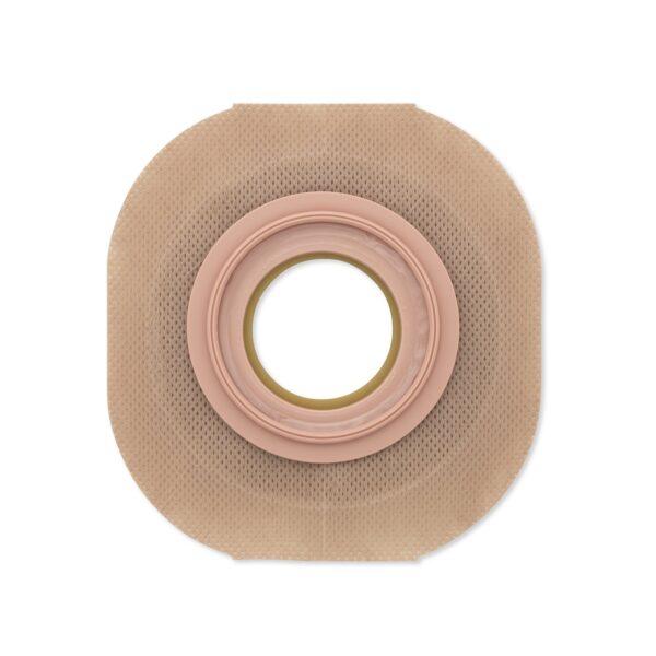 FlexTend™ Ostomy Barrier with 3/4 Inch Stoma Opening - Convex, Pre-Cut Extended Wear Skin Barrier with Floating Flange, Green - Part Number 14902 - Image 2