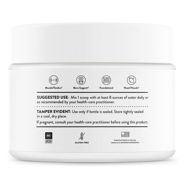 Thorne Magnesium Bisglycinate Dietary Supplement * 6.5 oz Powder for Restful Sleep and Absorption Enhancement - Image 3