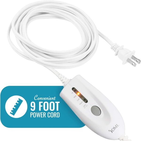 DMI Moist/Dry Heating Pad with Four Heat Settings and 9-Foot Cord - Image 9