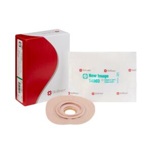 FlexTend™ Convex 7/8 Inch Stoma Skin Barrier with Floating Flange - Green, 5 Per Box