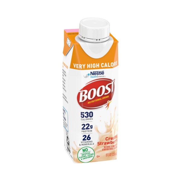 Boost? Very High Calorie Strawberry Nutritional Drink, 8 oz - High ...