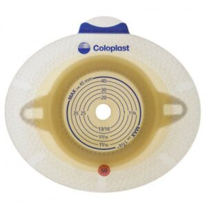 SenSura® Click Xpro Flat Ostomy Barrier with 13/16 Inch Opening, Green Code System