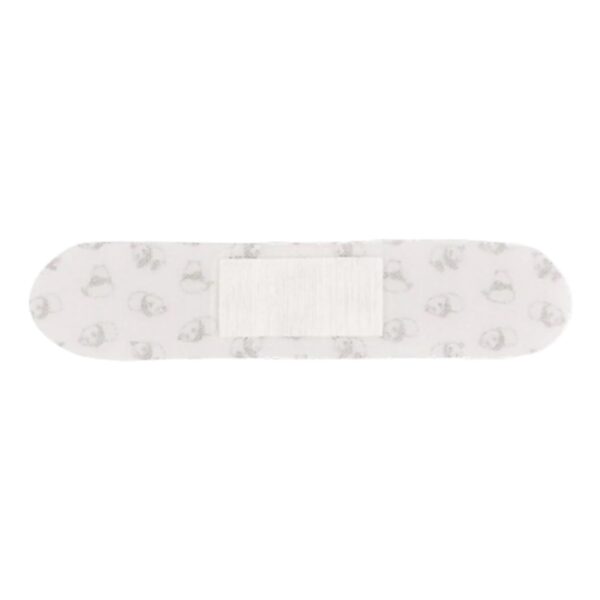 Patch* Kids Panda Design Adhesive Bandages with Coconut Oil, 3/4 x 3 Inches - Image 3