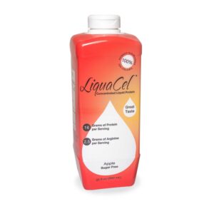 LiquaCel Apple Concentrated Liquid Protein - 32 oz. Sugar Free Oral Supplement