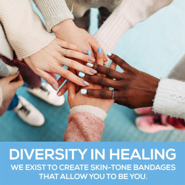 Tru-Colour? Multi-Tone Waterproof Adhesive Bandages 1 x 3 Inch (120 Pack) - Image 6