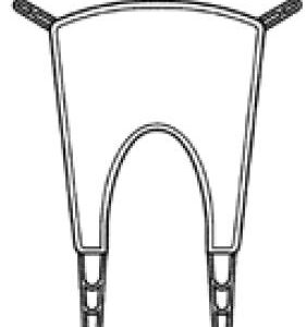 Hoyer® NA1008P Extra Large Quick Fit Padded Mesh Patient Lift Sling