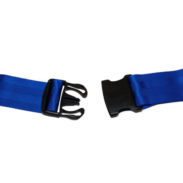 SkiL-Care™ PathoShield Blue Gait Belt, 60 Inch – Infection-Resistant Transfer Belt for Medical Use - Image 3