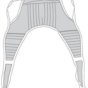 Drive™ Seat U Sling Extra Large with Head Support – 78 x 45 Inches, Polyester Patient Lift Sling, 600 lb Capacity