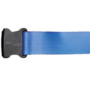 SkiL-Care™ PathoShield Blue Gait Belt, 60 Inch – Infection-Resistant Transfer Belt for Medical Use