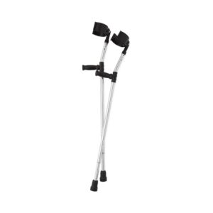 Guardian® Adjustable Aluminum Forearm Crutch for Tall Adults, 35-41 Inches