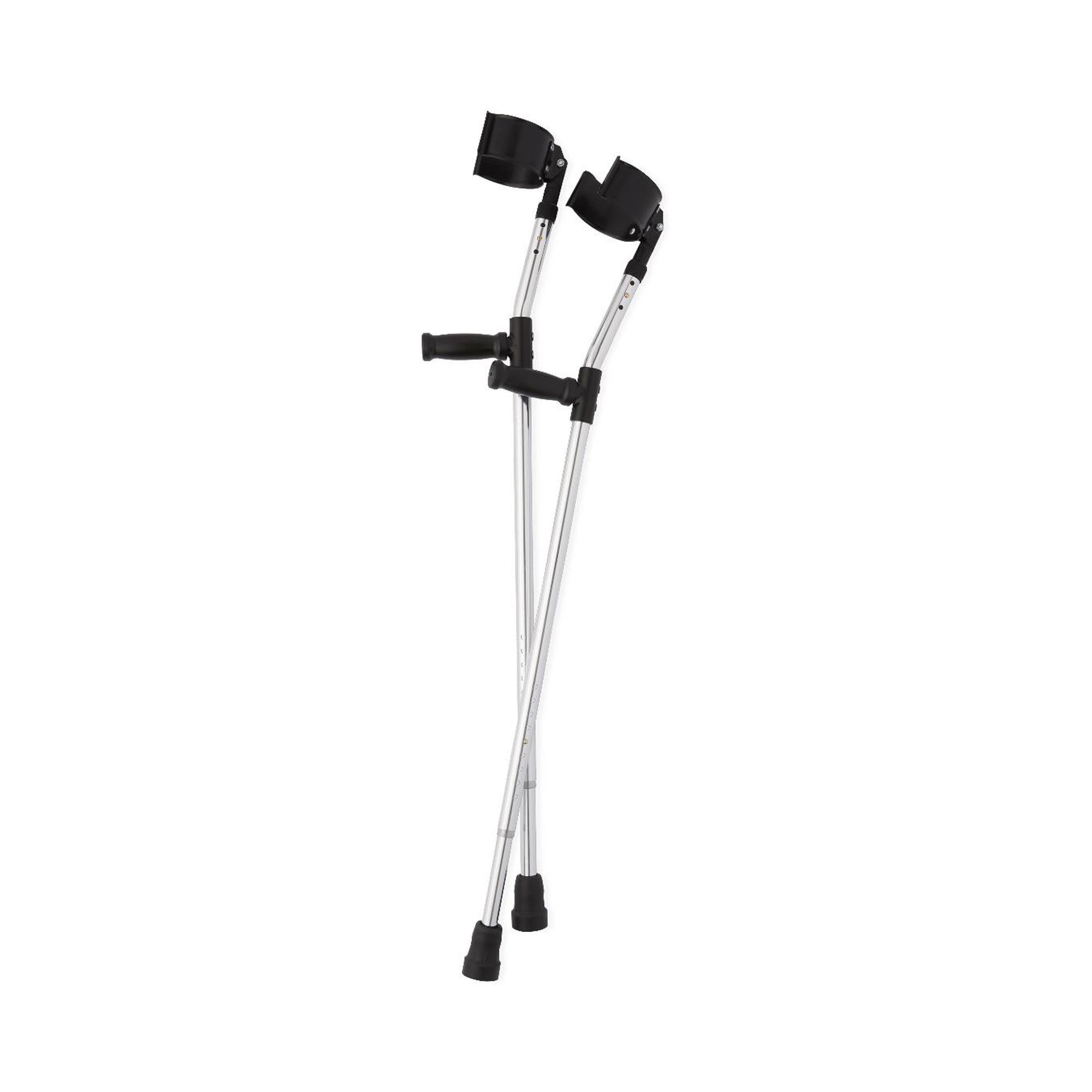 Guardian® Adjustable Aluminum Forearm Crutch for Tall Adults, 35-41 Inches
