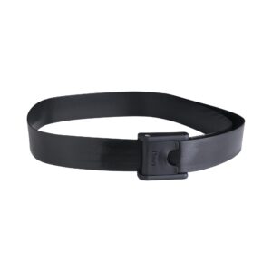 Posey® EZ-Clean Black Nylon Gait Belt, 60 Inch – Transfer Belt for Safe Patient Transfers