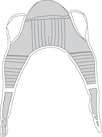 McKesson Drive™ Seat U Sling with Head Support, Medium – 33 x 65 Inch Polyester Patient Lift Sling with 500 lb Capacity