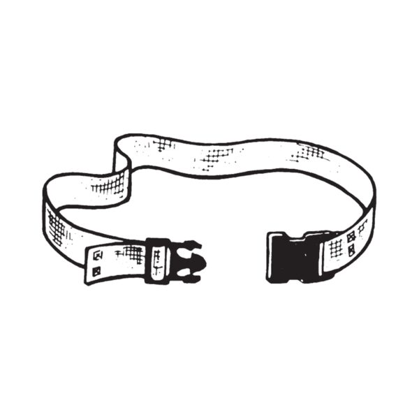 SkiL-Care PathoShield Stars & Stripes Gait Belt, 60 Inch – Durable, Liquid-Proof Transfer Belt for Ambulatory Assistance - Image 3