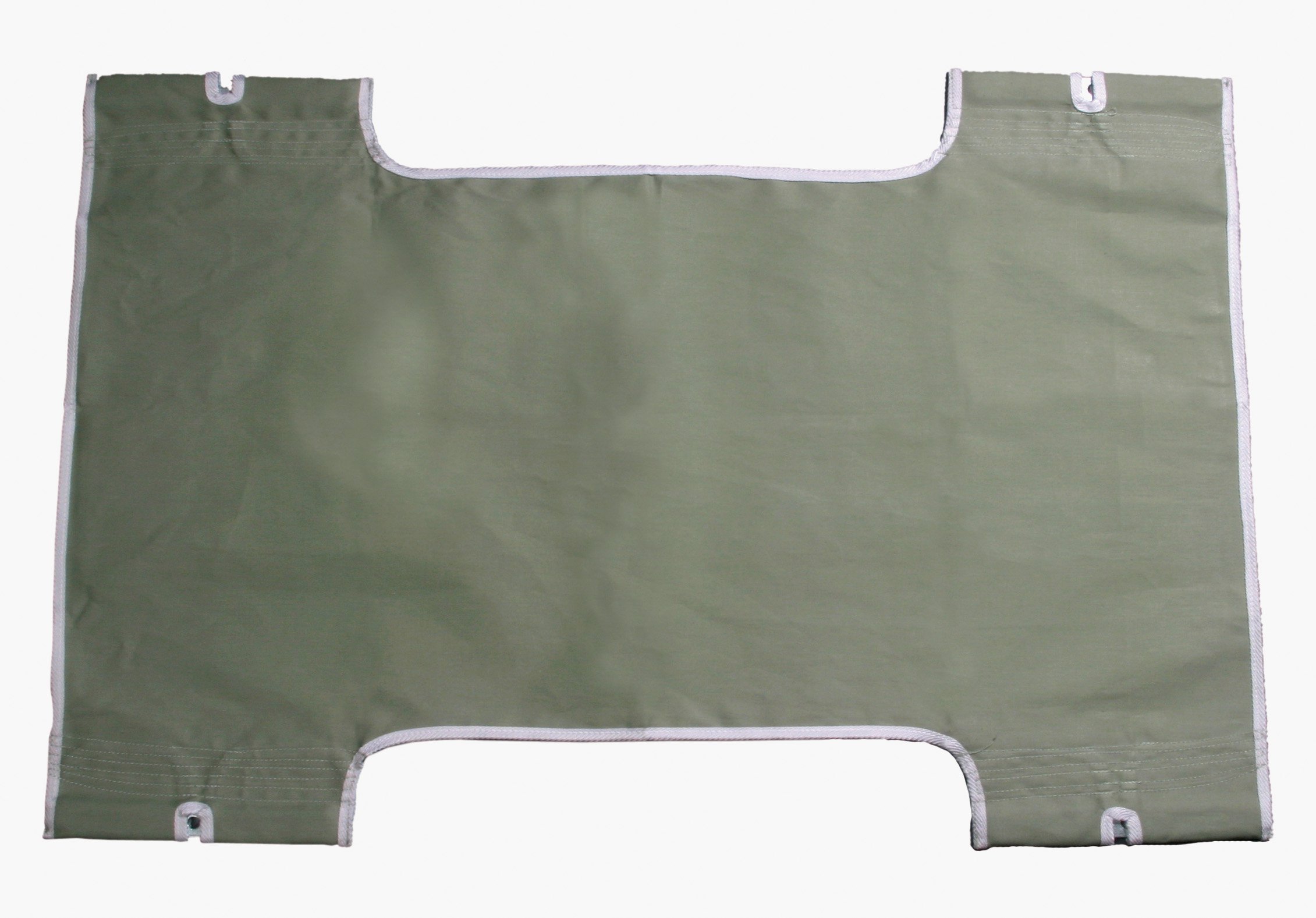 Drive™ Seat and Back Sling - 26 x 40 Inch Green Canvas Patient Transfer Sling