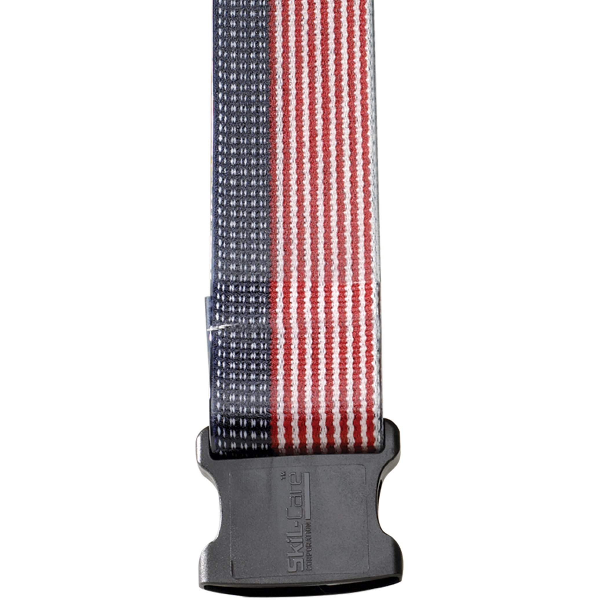 SkiL-Care™ PathoShield Gait Belt with Stars & Stripes Design, 72 Inch Length