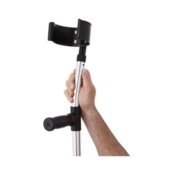 Guardian® Adjustable Aluminum Forearm Crutch for Tall Adults, 35-41 Inches - Image 3