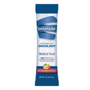 enterade® Advanced Oncology Orange-Berry Medical Food Powder - Single Serve Packets for Cancer Treatment Support