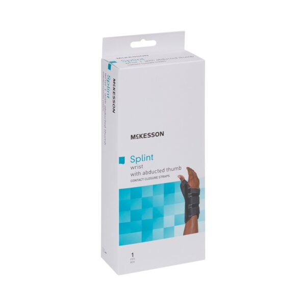 McKesson Wrist Splint with Abducted Thumb, Small - Support for Right Hand - Image 4