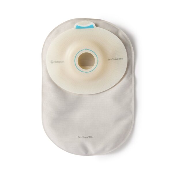 SenSura® Mio Convex 1-Piece Closed End Opaque Ostomy Pouch with 25mm Stoma - Maxi Size - Image 3