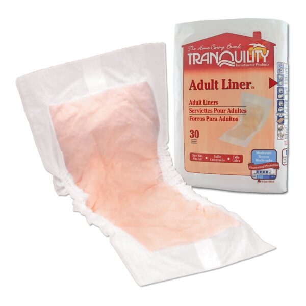 Tranquility® Heavy Absorbency Incontinence Liner 9 x 24 Inches - Bladder Control Pad for Adults - Image 3