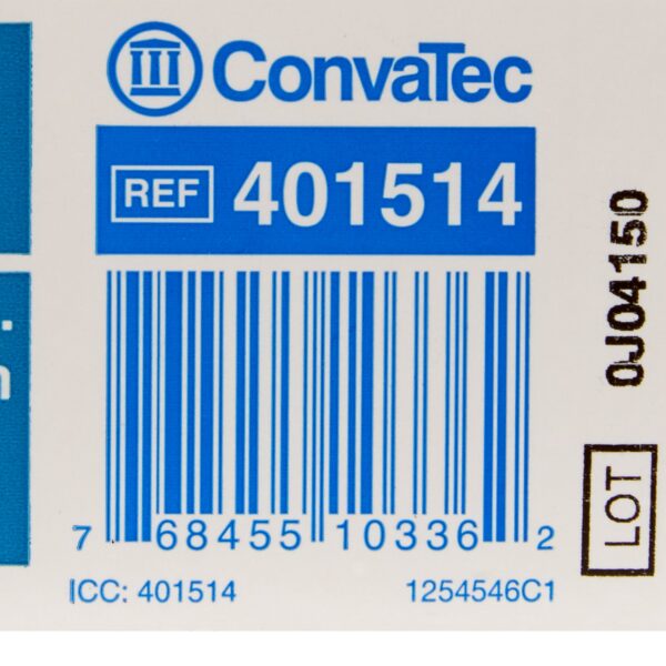 Sur-Fit Natura Two-Piece Transparent Colostomy Pouch with 2¾ Inch Flange by ConvaTec Part 401514 - Image 3