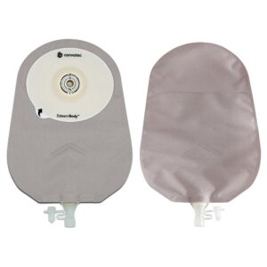Esteem Body™ Durahesive Cut-Fit Urostomy Pouch 10 inch, 10-35mm Stoma Opening, Convex, NonSterile, 10 Pack
